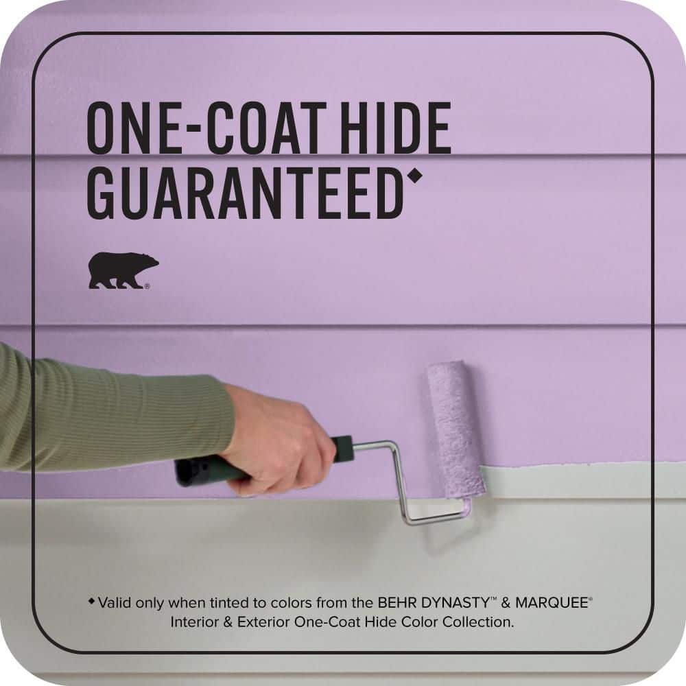 BEHR MARQUEE 1 gal. #660B-4 Pale Orchid Flat Exterior Paint & Primer (3)