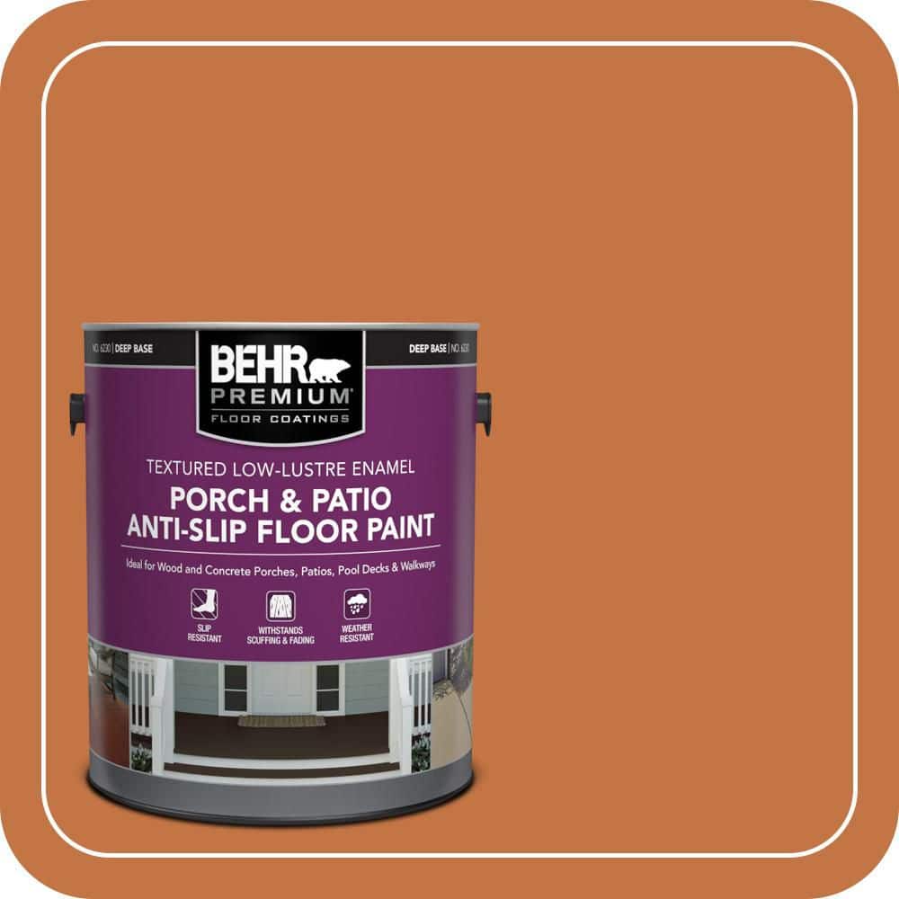 BEHR PREMIUM #PPU3-02 Textured Low-Lustre Enamel Interior/Exterior Porch and Patio Anti-Slip Floor Paint (1)