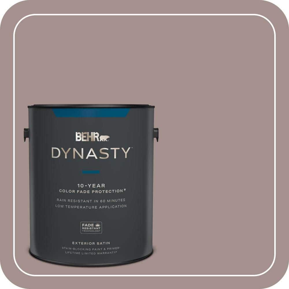 BEHR DYNASTY 1 gal. #MQ1-40 Tribeca Satin Enamel Exterior Stain-Blocking Paint & Primer