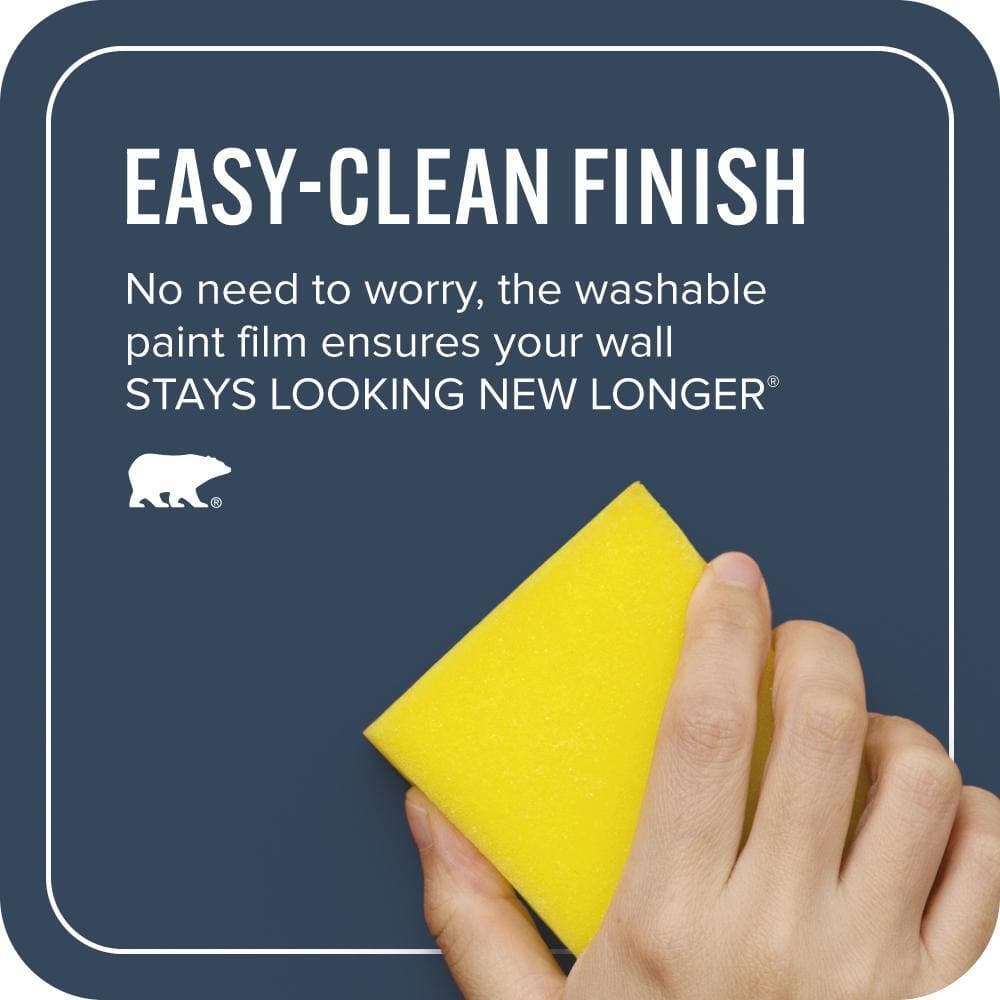 BEHR ULTRA 1 qt. #MQ5-54 Compass Blue Extra Durable Flat Interior Paint & Primer (4)