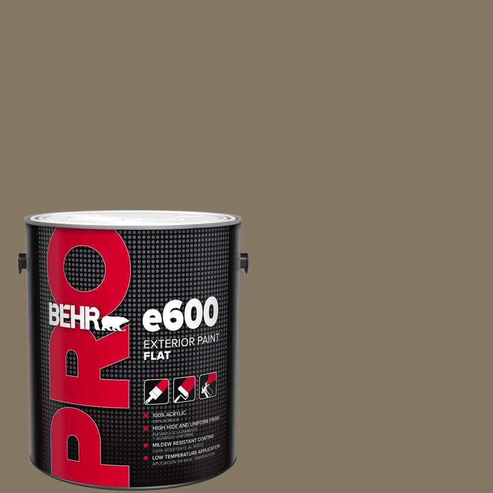 BEHR PRO 1 gal. #740D-6 Mountain Elk Flat Exterior Paint