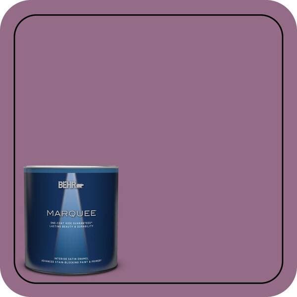 BEHR PREMIUM PLUS #M110-6 Sophisticated Lilac Enamel Low Odor & Primer (4)