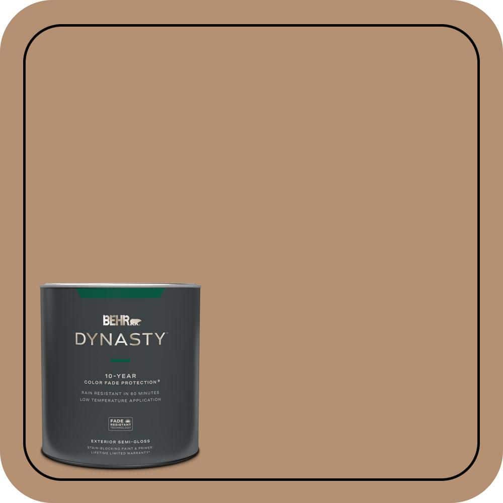 BEHR DYNASTY 1 qt. #S240-5 Poncho Semi-Gloss Enamel Exterior Stain-Blocking Paint & Primer