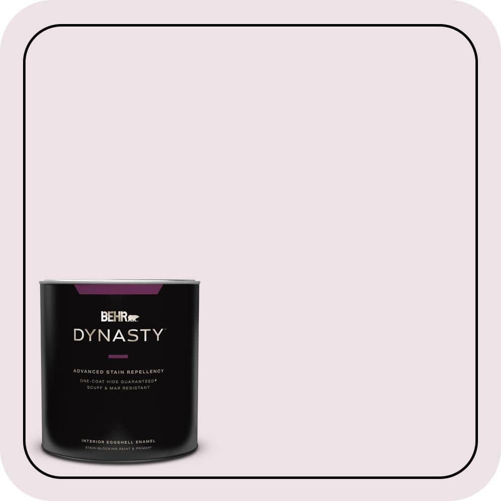 BEHR DYNASTY 1 qt. #670C-2 Petal Dust Eggshell Enamel Interior Stain-Blocking Paint & Primer