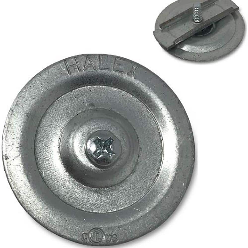 Halex 1 in. Knockout Seal (3-Piece) (2-Pack)