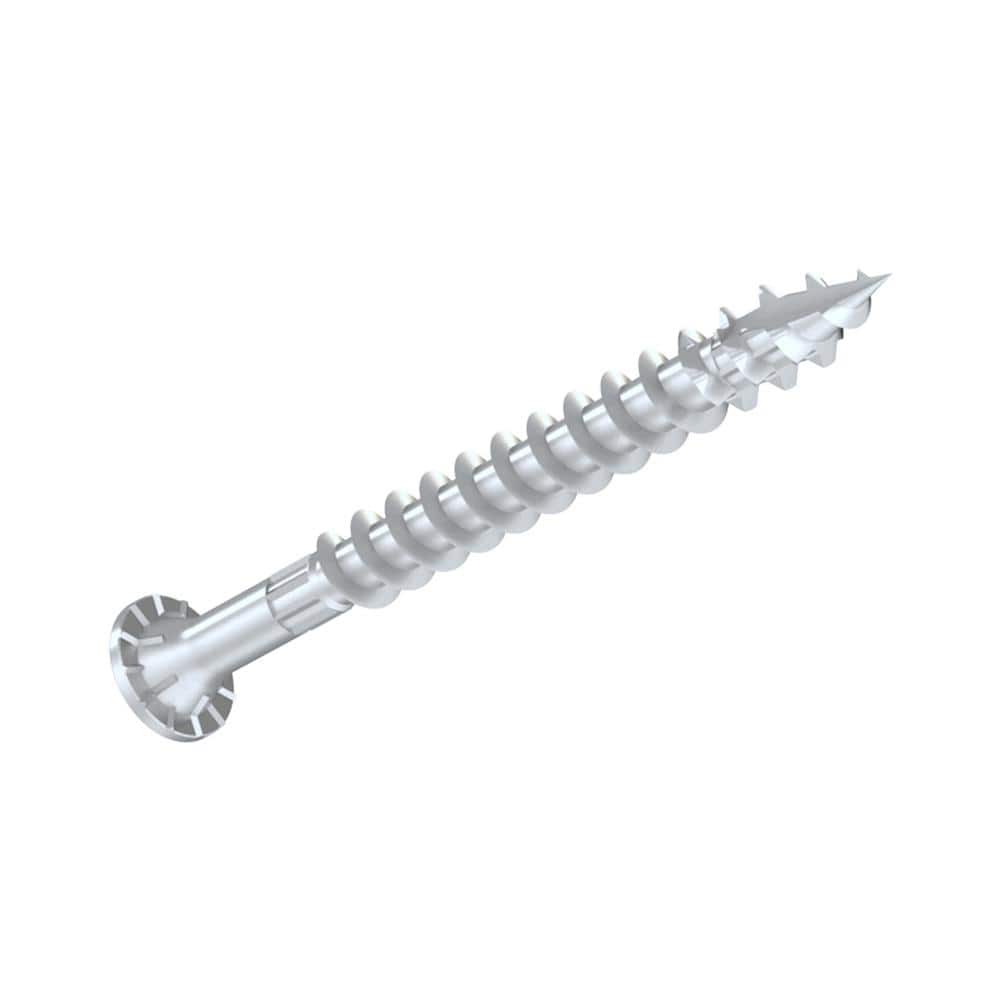 Simpson Strong-Tie 0.276 in. x 4 in. T-50, Washer Head, Strong-Drive SDWS Timber Screw, Type 316 Stainless Steel (3)