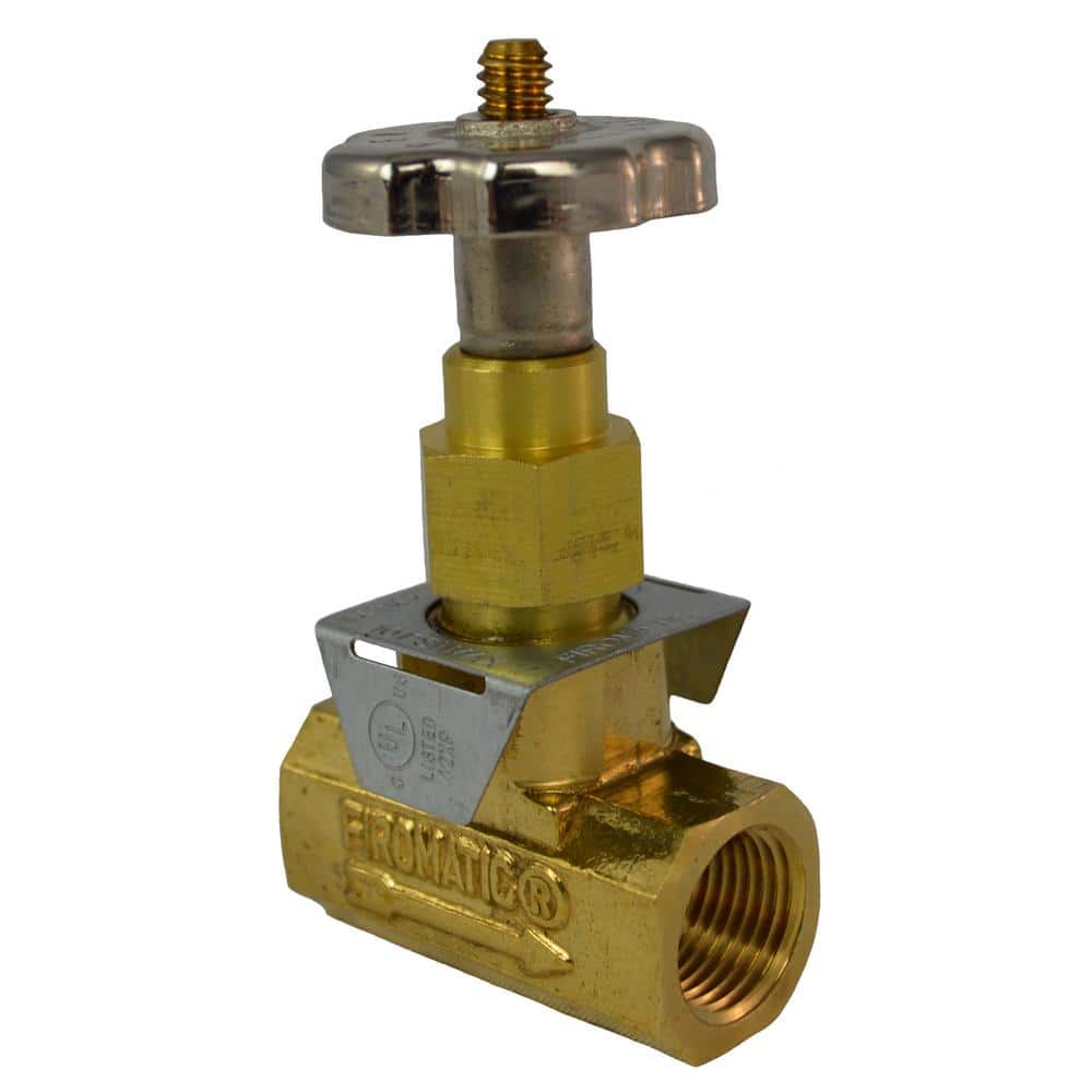 BECKETT Firomatic 3/8 in. Brass Straight Valve (1)