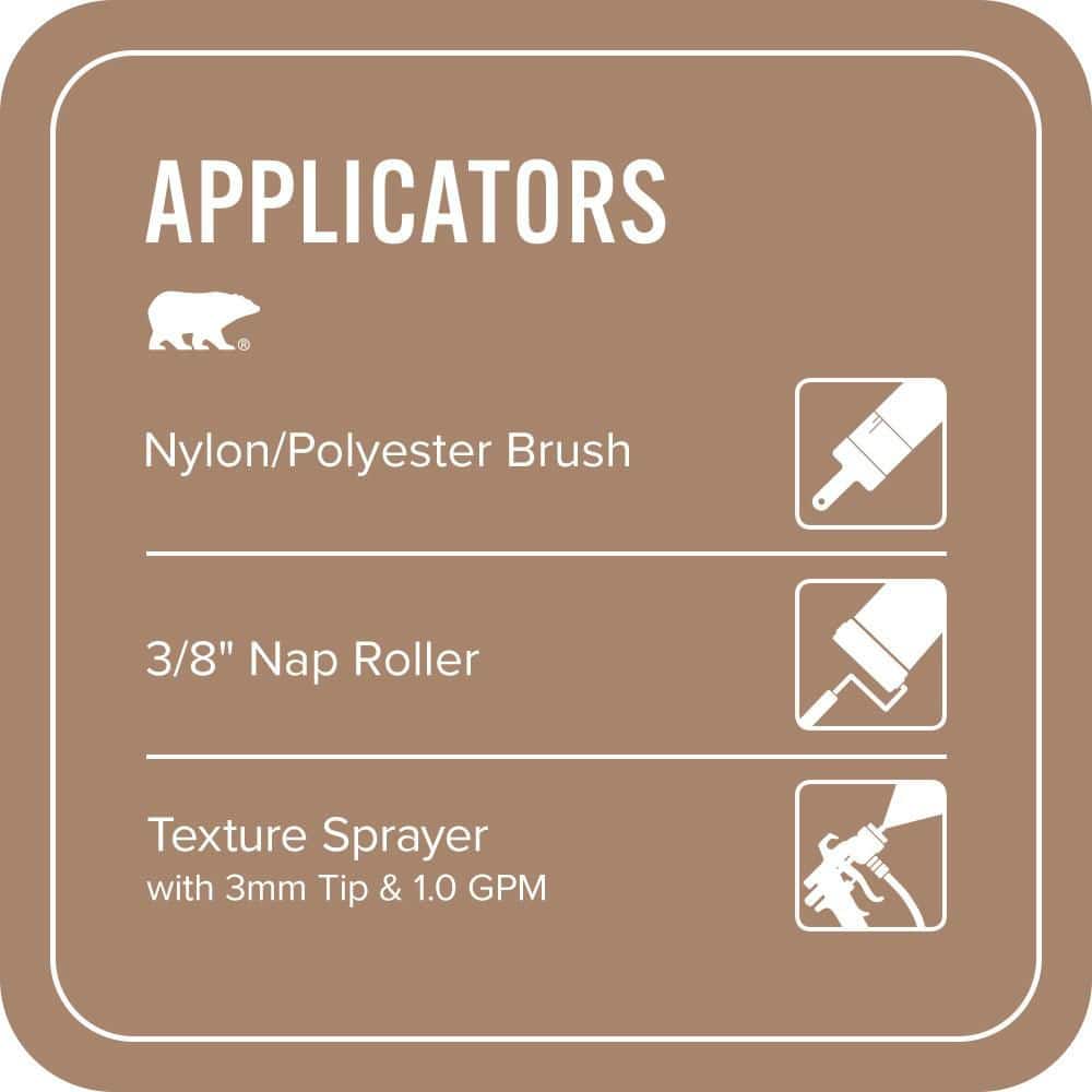 BEHR PREMIUM #ECC-59-1 Textured Low-Lustre Enamel Interior/Exterior Porch and Patio Anti-Slip Floor Paint (4)