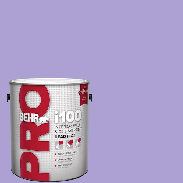 BEHR PRO 1 gal. #P560-4 Magic Wand Dead Flat Interior Paint (2)