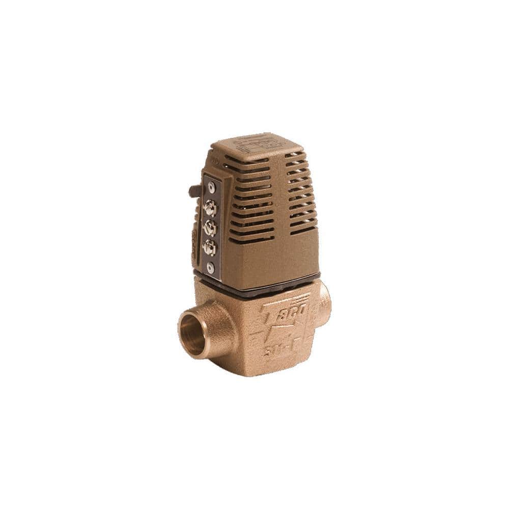 Taco Gold 1 in. Bronze Sweat 2-Way Hydronic Zone Valve