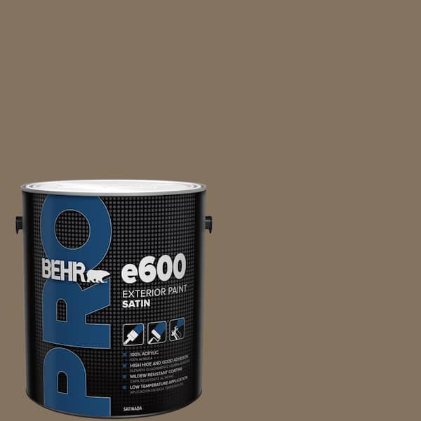 BEHR PRO 1 gal. #BXC-05 Mudslide Satin Exterior Paint (1)