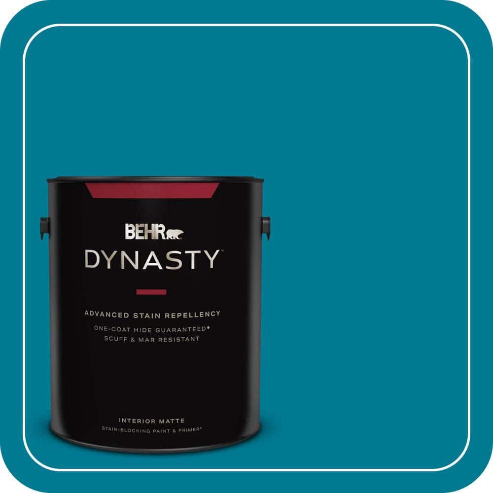 BEHR DYNASTY 1 gal. #520B-7 Havasu Matte Interior Stain-Blocking Paint & Primer