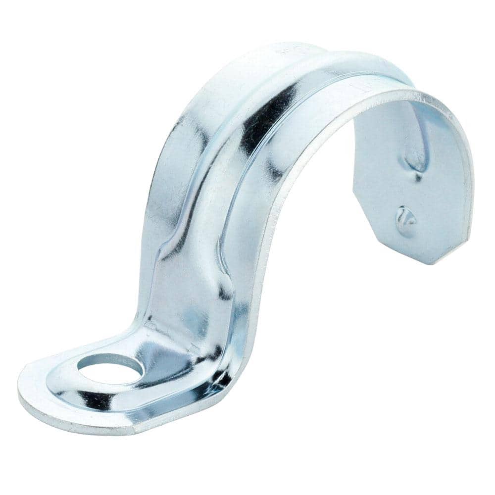 Commercial Electric 1-1/2 in. Electrical Metallic Tubing (EMT) One-Hole Strap (2-Pack) (1)