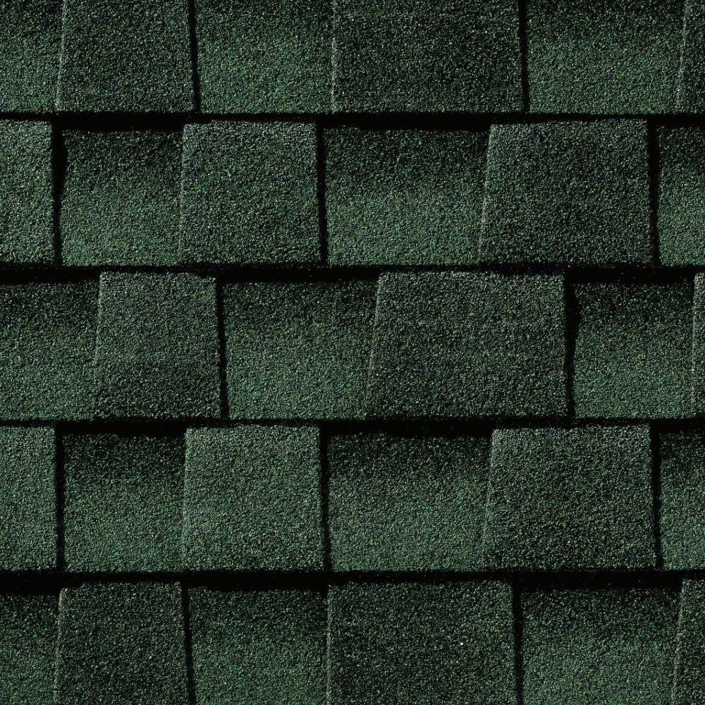 GAF Timberline HDZ Hunter Green Algae Resistant Laminated High Definition Shingles (33.33 sq. ft. per Bundle)
