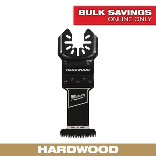 Milwaukee 1-3/8 in. High Carbon Steel Universal Fit Japanese Teeth Hardwood Cutting Multi-Tool Oscillating Blade (1-Pack) (2)