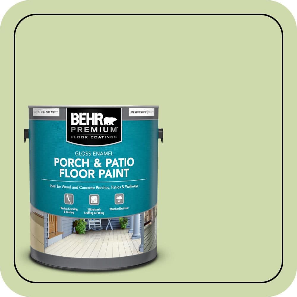 BEHR PREMIUM 1 gal. #P370-3 Chameleon Skin Gloss Enamel Interior/Exterior Porch and Patio Floor Paint