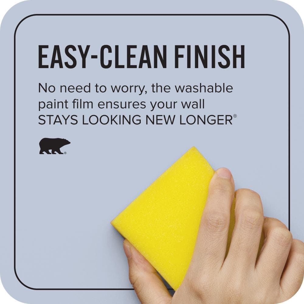 BEHR ULTRA 1 gal. #MQ3-62 Dancing Mist Extra Durable Eggshell Enamel Interior Paint & Primer (4)