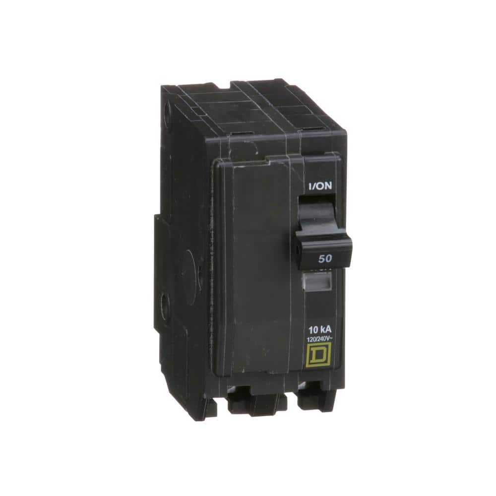 Square D QO 50 Amp 2-Pole Circuit Breaker 6-Pack (QO250CP6)