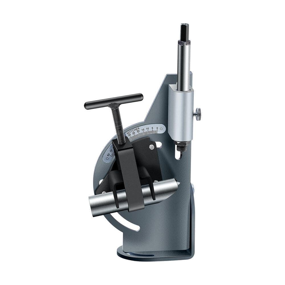 SKYSHALO Pipe Notcher, 1/2 to 2-in. Tubing Notcher with 0 to 60° Adjustable Angle, Pipe and Tube Notching Tool, Tubing Cutter (1)