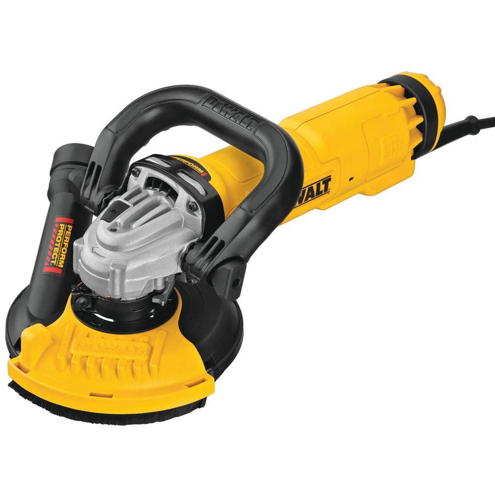 DEWALT 13 Amp Corded 4.5 - 5 in. Angle Grinder with Surface Grinding Shroud (2)