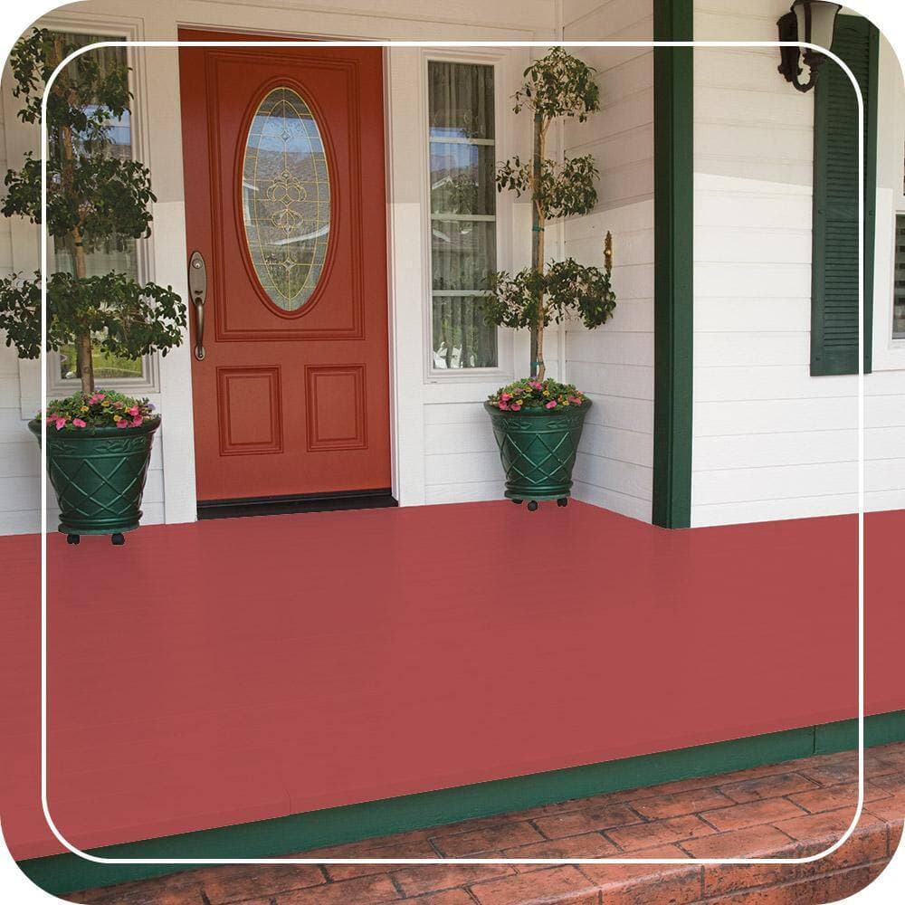 BEHR PREMIUM #P160-5 Low-Lustre Enamel Interior/Exterior Porch and Patio Floor Paint (2)