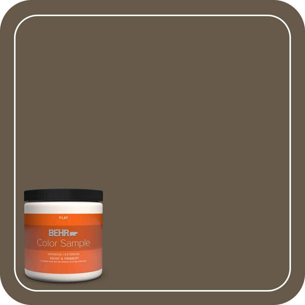 BEHR PREMIUM PLUS #740D-7 Frontier Shadow Enamel Low Odor & Primer (1)