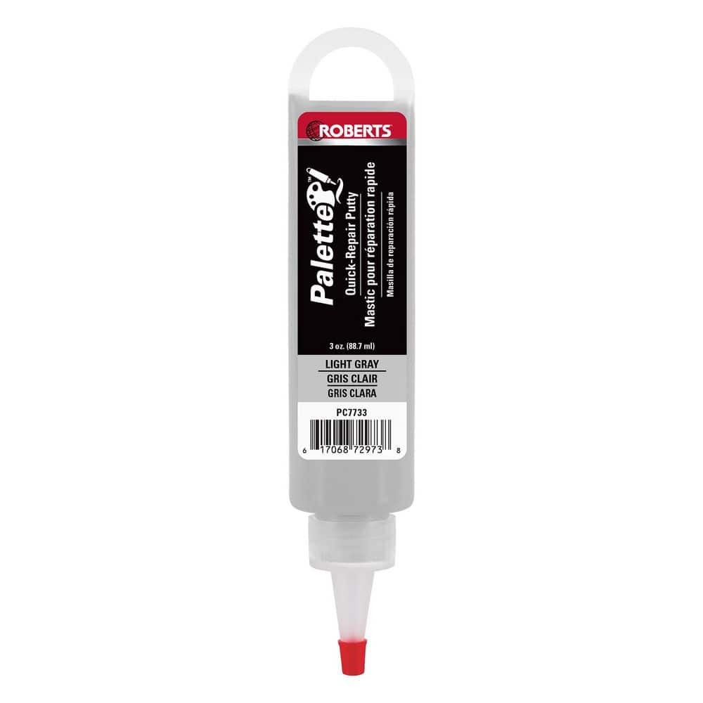 ROBERTS Palette Quick-Repair Putty 3 oz. Light Gray for Wood, Laminate, and Vinyl Flooring (1)