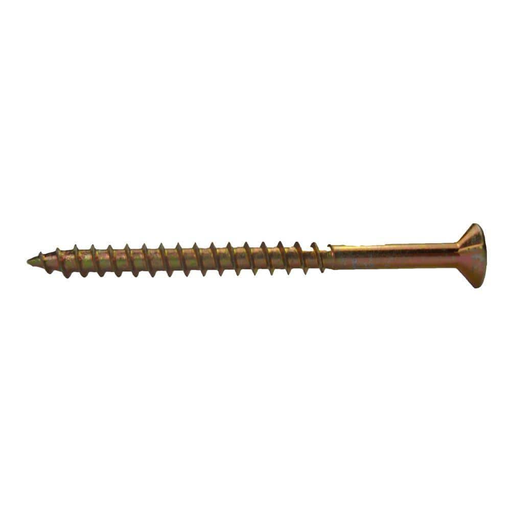 Grip-Rite 2-Pack #8 x 2-1/2 in. #2 Phillips Bugle Head Coarse Thread Wood Screws (10 lb. Box / 880-Piece) (2)