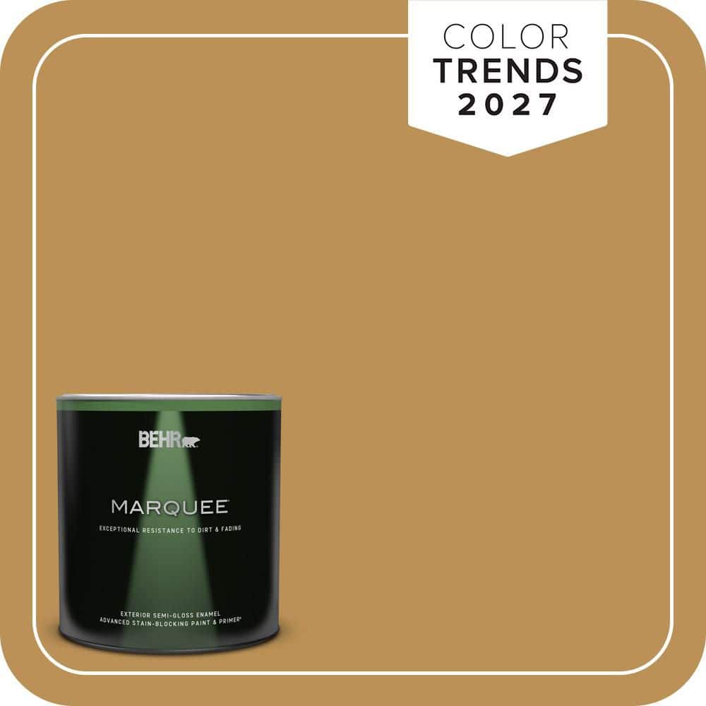 BEHR MARQUEE 1 qt. #MQ4-07 Radiance Semi-Gloss Enamel Exterior Paint & Primer