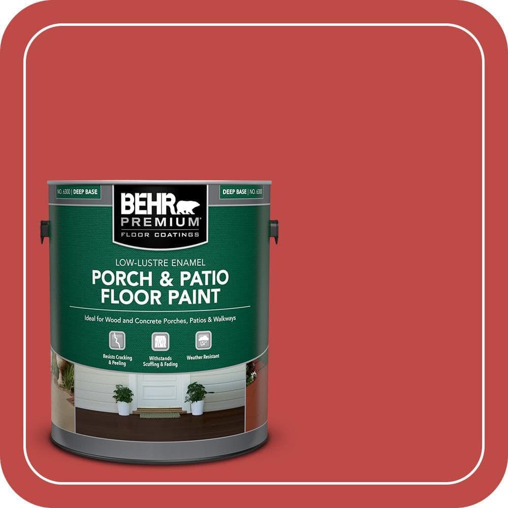BEHR PREMIUM #P160-6 Textured Low-Lustre Enamel Interior/Exterior Porch and Patio Anti-Slip Floor Paint (1)