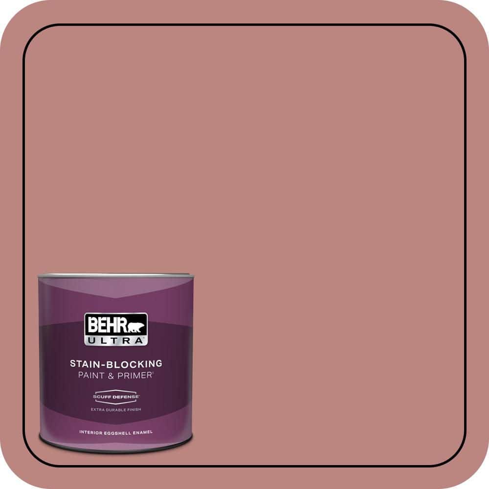 BEHR ULTRA 1 qt. #S150-4 Red Clover Extra Durable Eggshell Enamel Interior Paint & Primer