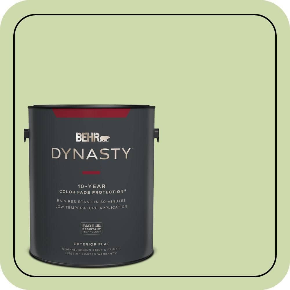 BEHR DYNASTY 1 gal. #P370-3 Chameleon Skin Flat Exterior Stain-Blocking Paint & Primer