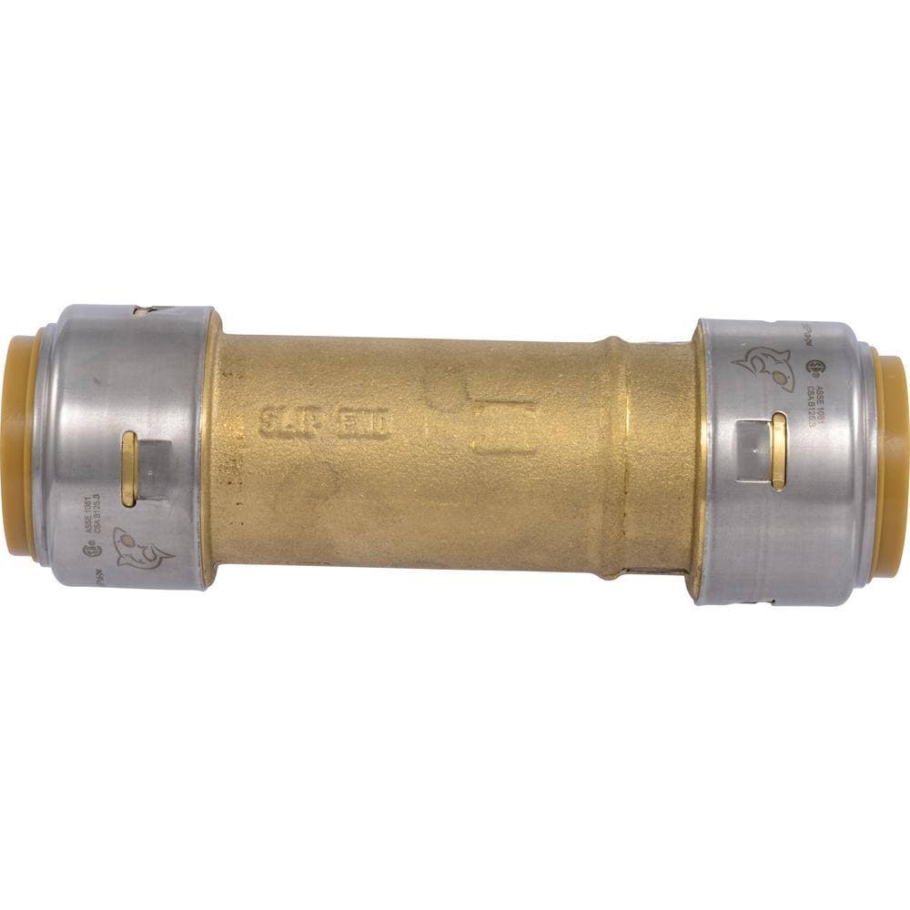 SharkBite Max 1 in. Push-to-Connect Brass Slip Coupling Fitting (3)