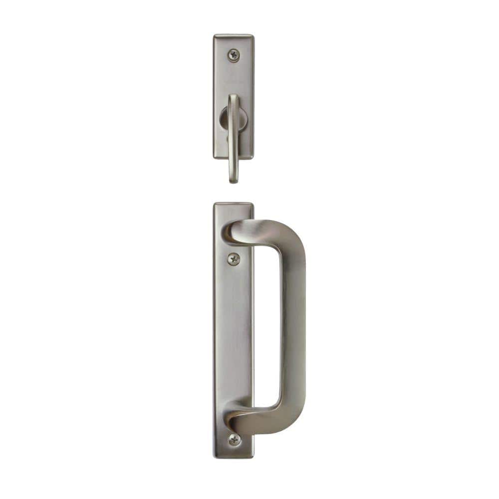 Andersen Anvers 2-Panel Gliding Patio Door Hardware Set in Satin Nickel