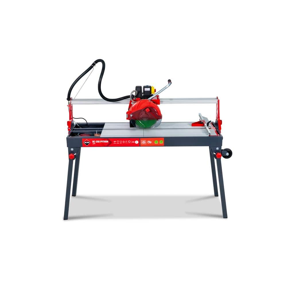 Rubi DC-250-1200 Python 15-Amp 10 in. Blade Corded Wet Tile Saw (4)