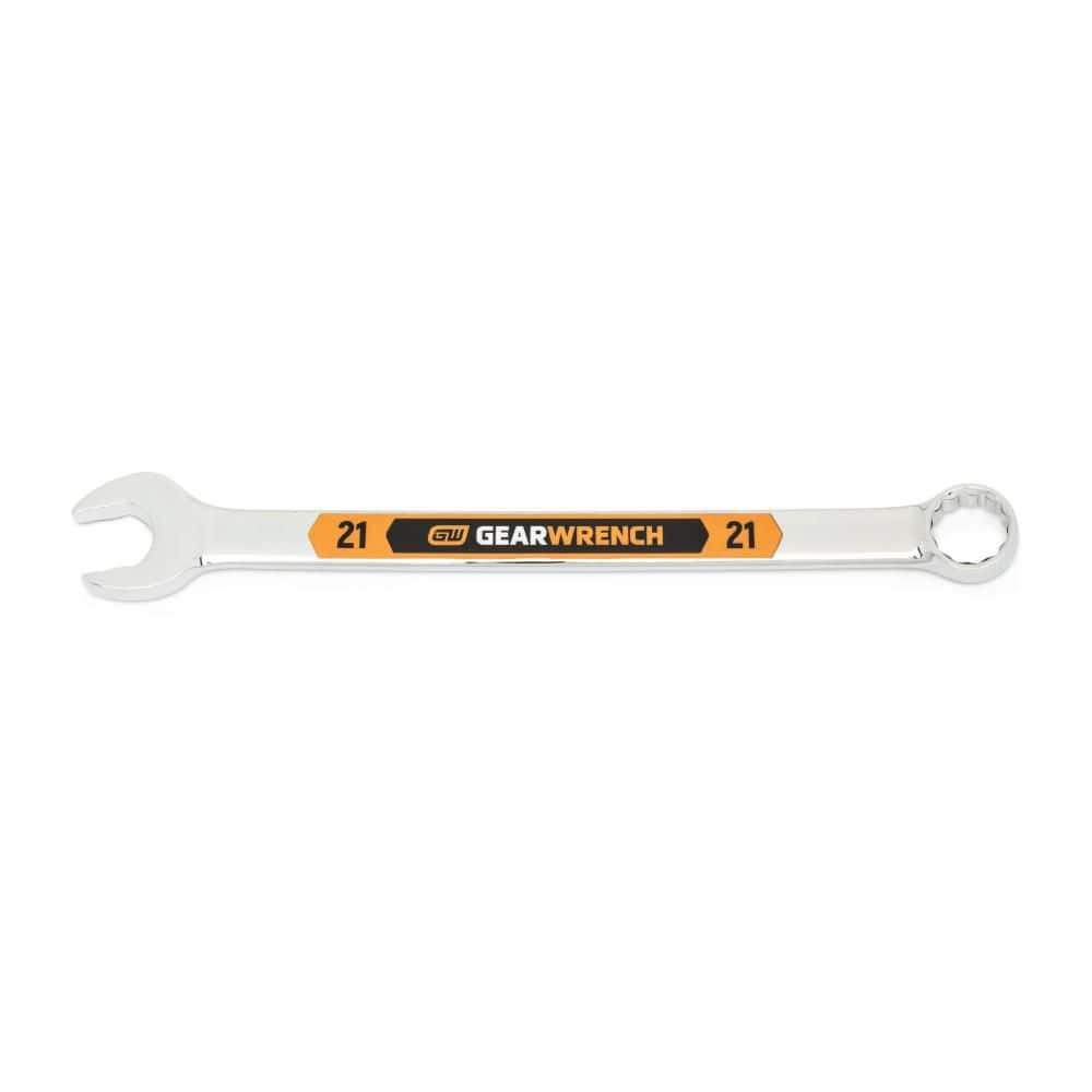 GEARWRENCH 21 mm 12-Point Hi-Viz Long Pattern Combination Wrench (1)