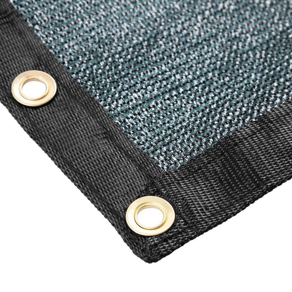 Angel Sar 6' x 50' Green HDPE Privacy Screen Fence, Heavy Duty Fencing Mesh Shade Net Cover for Wall Garden Yard Backyard (3)