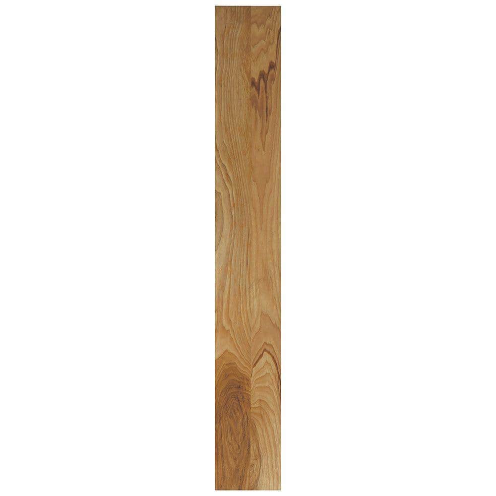 Hampton Bay Hampton 6 in. W x 42 in. H x 0.75 in. D Kitchen Cabinet Wall Filler in Natural Hickory