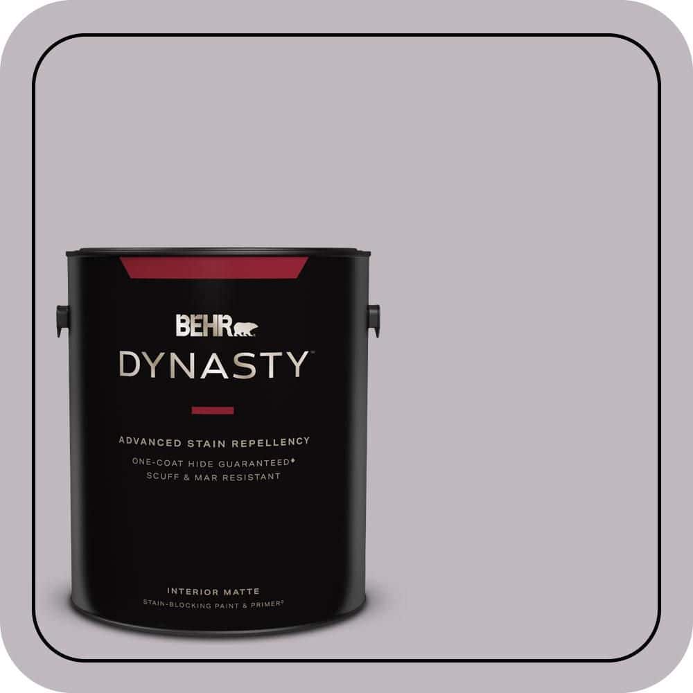 BEHR DYNASTY 1 gal. #N570-2 Standing Ovation Matte Interior Stain-Blocking Paint & Primer