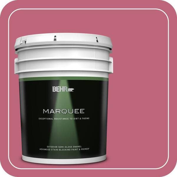 BEHR PREMIUM PLUS #120D-4 Mulberry Enamel Low Odor & Primer (2)