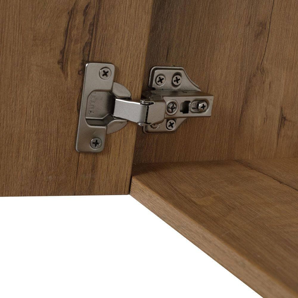 Coporesell 30 in. Bath Vanity Cabinet without Top in Imitative Oak Unassembled (3)