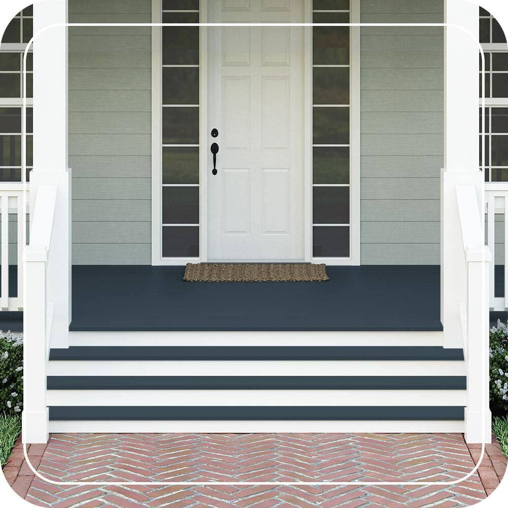 BEHR PREMIUM #SC-101 Textured Low-Lustre Enamel Interior/Exterior Porch and Patio Anti-Slip Floor Paint (2)