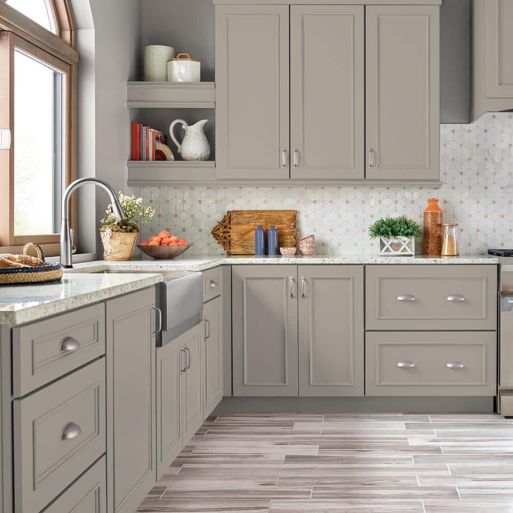 BEHR PREMIUM #PPU18-13 Enamel Interior/Exterior Cabinet, Door & Trim Paint (4)