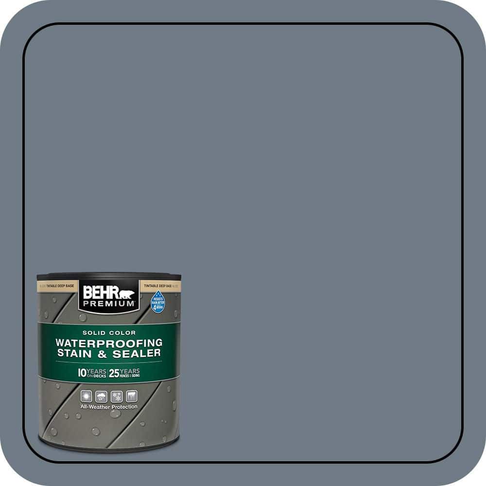 BEHR PREMIUM #N490-5 Color Waterproofing Exterior Wood Stain and Sealer (1)