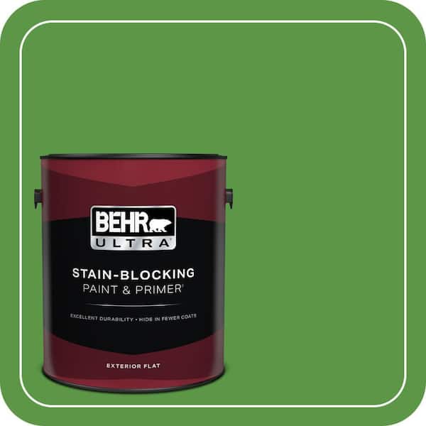 BEHR PREMIUM PLUS #430B-7 Cress Green Enamel Low Odor & Primer (3)