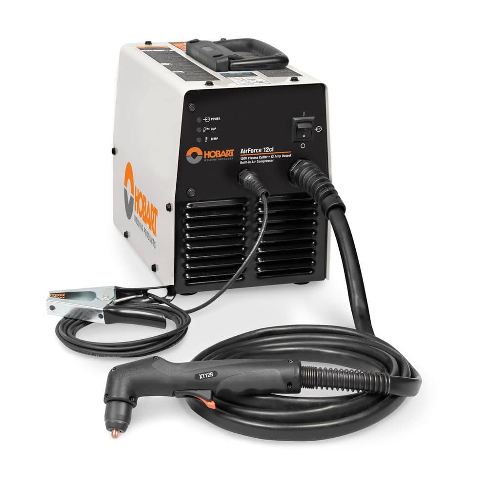HOBART Airforce 12 Amp Plasma Cutter 120 (V) Compressor built in. 1/8 in Rated Plasma