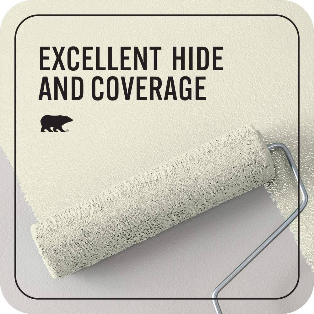 BEHR PREMIUM PLUS #S340-1 Lychee Enamel Interior/Exterior Paint & Primer Color Sample (4)