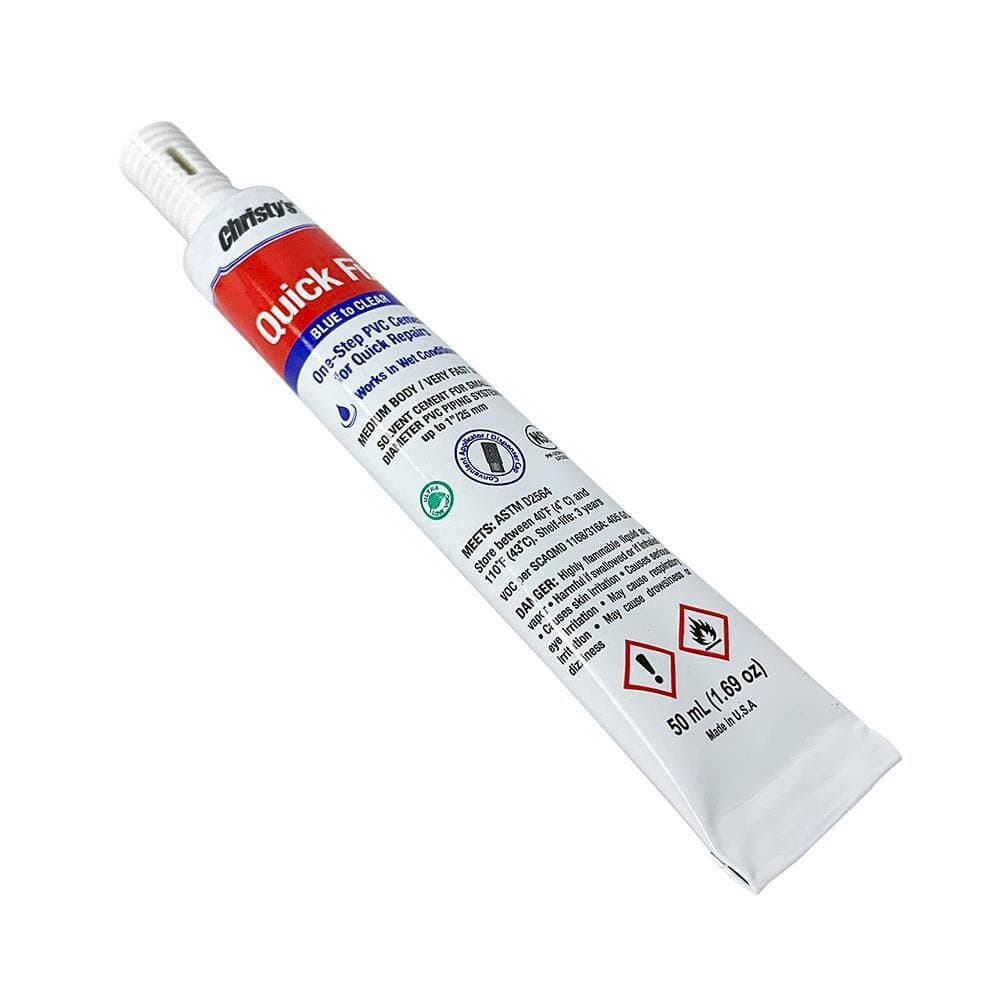 Unbranded 1.69 oz. Red Hot Quick Fix PVC Solvent Cement (2)
