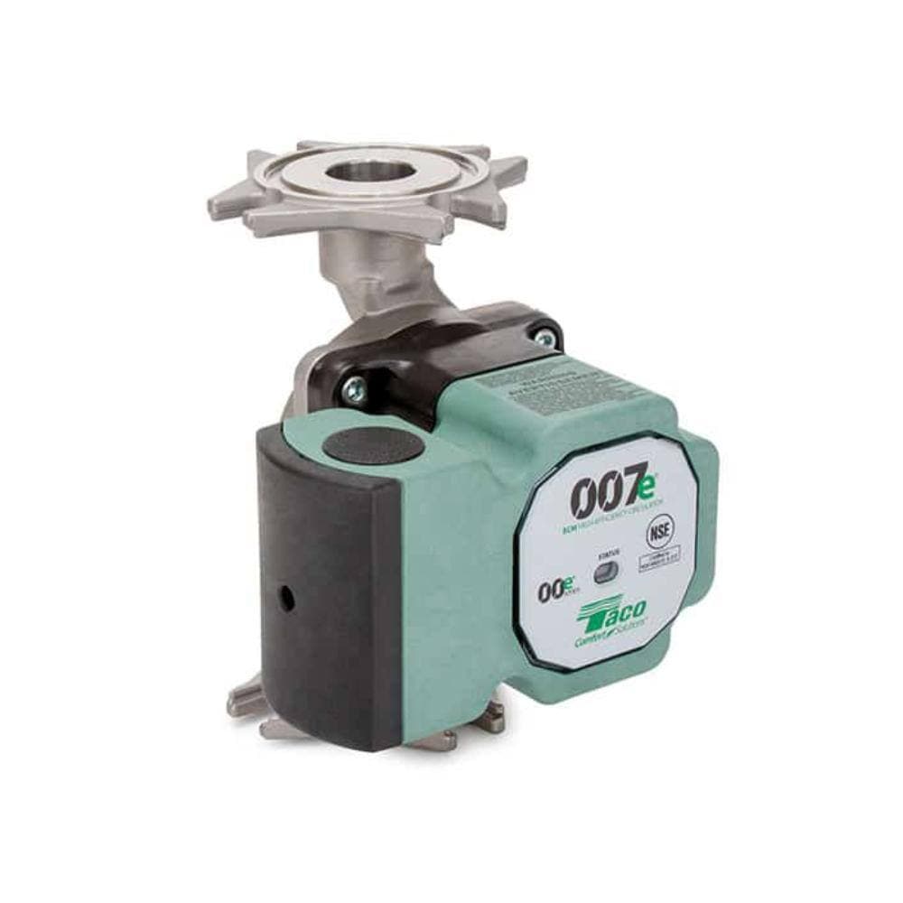 Taco Comfort Solutions 00e Series ECM High-Efficiency Stainless Steel Circulator with IFC and Universal Flange (3)