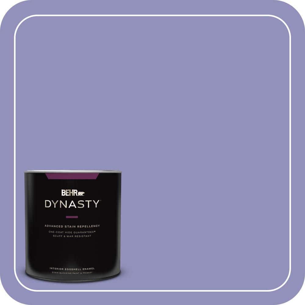 BEHR DYNASTY 1 qt. #PPU16-05 Lily of the Nile Eggshell Enamel Interior Stain-Blocking Paint and Primer